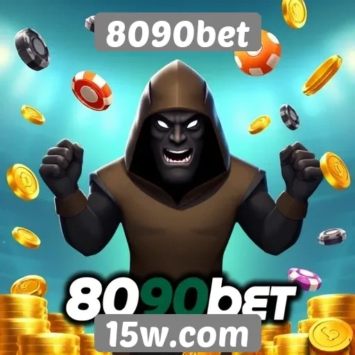 Variedade de jogos disponíveis na plataforma 8090bet